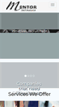 Mobile Screenshot of mentortechsource.com